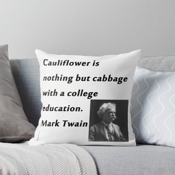 Item preview, College Education - Mark Twain designed and sold by CrankyOldDude.