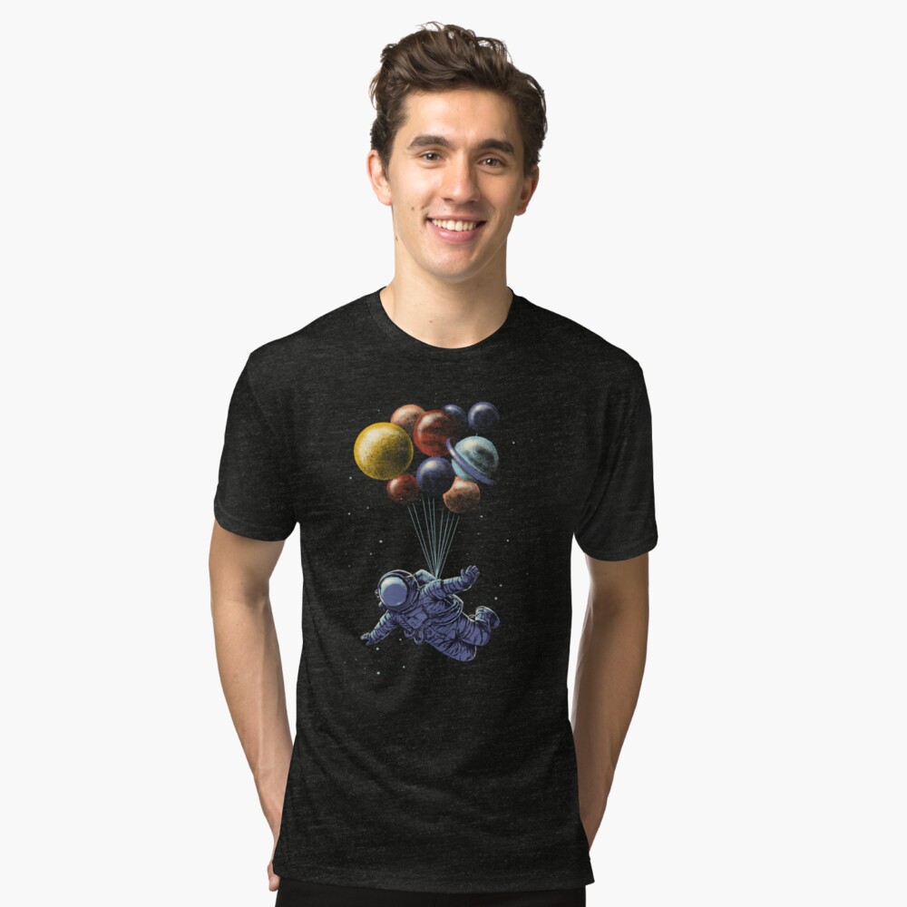 Space Travel Tri-blend T-Shirt