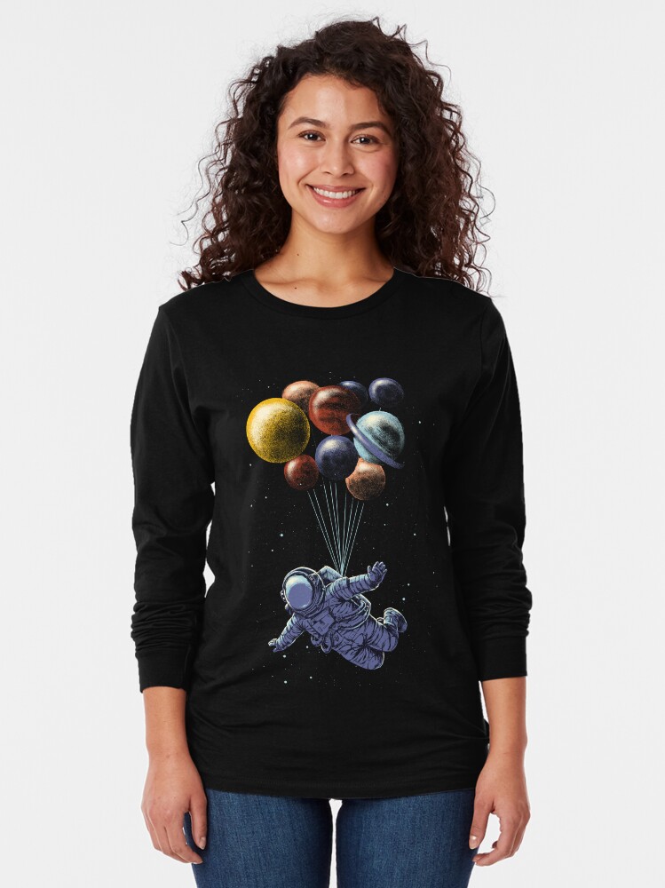 Alternate view of Space Travel Long Sleeve T-Shirt