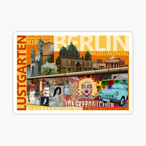 BERLIN - Big City - Capital City Sticker
