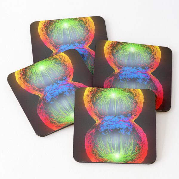 Item preview, COLORFUL 3D CELL DIVISION MICROSCOPIC VIEW PHOTO IMAGE MEDICAL LABORATORY SCIENTIST designed and sold by Hippiesole.