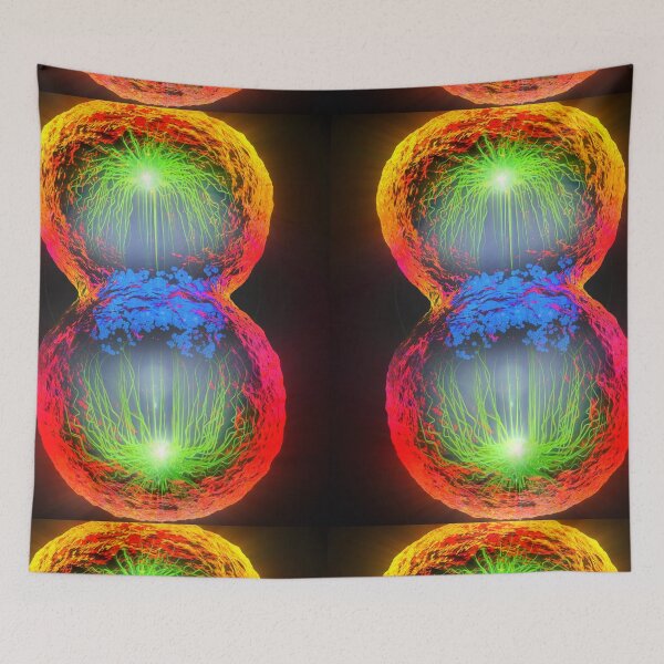 Item preview, COLORFUL 3D CELL DIVISION MICROSCOPIC VIEW PHOTO IMAGE MEDICAL LABORATORY SCIENTIST designed and sold by Hippiesole.