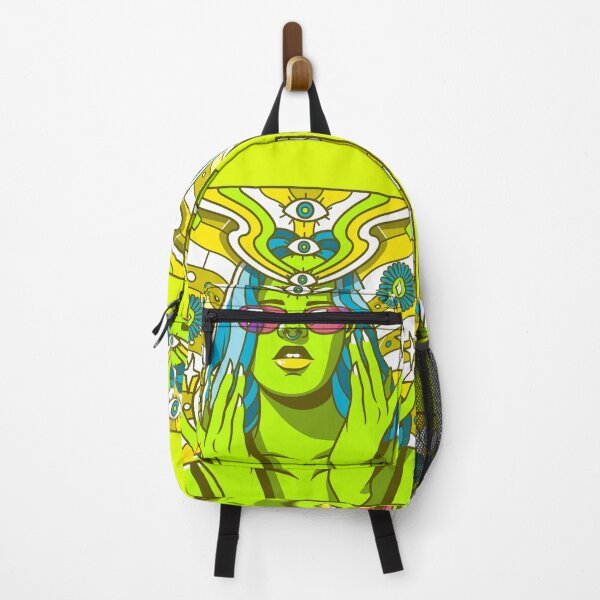Item preview, Martian hippy chick designed and sold by spiritual-tee.