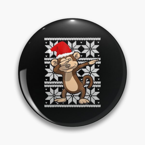 Item preview, UGLY CHRISTMAS SHIRT Dabbing Monkey Dab SANTA X-MAS designed and sold by LenaEhrlichmann.