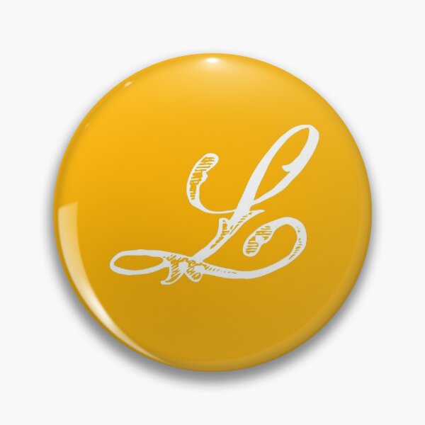 Item preview, Vintage Stylish White Mustard Yellow Monogram Letter L designed and sold by Vintage-TM.