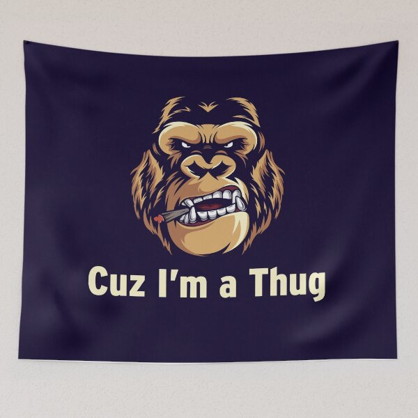 Item preview, Cuz I'm a Thug designed and sold by randomorder.