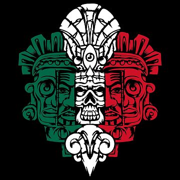 Custom Text and Number) Mexico Baseball Jersey Mexican Aztec