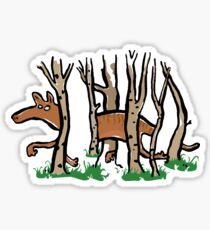 the elusive thylacine Sticker