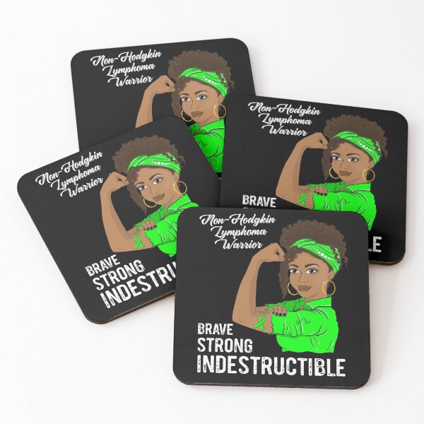 Item preview, Non Hodgkin Lymphoma Warrior Indestructible Awareness designed and sold by ZNOVANNA.