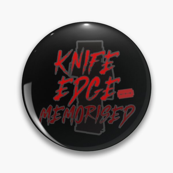 Item preview, "Knife Edge" Memorised Merchandise designed and sold by MWAlliance.