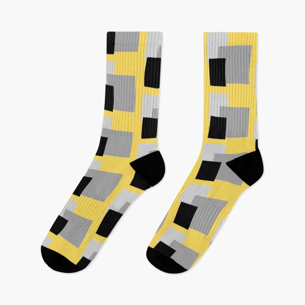 Item preview, Squareds Black and Yellow-A Lifestyle Of Day designed and sold by Maybellyn.