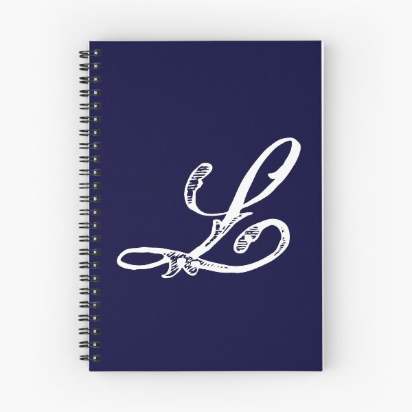 Item preview, Vintage Stylish White Navy Blue Monogram Letter L designed and sold by Vintage-TM.