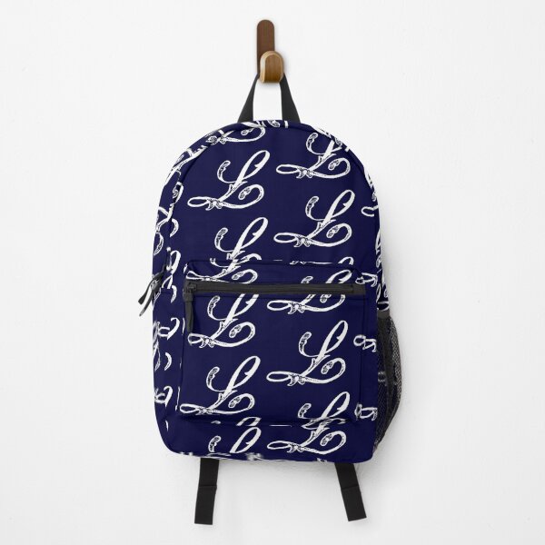 Item preview, Vintage Stylish White Navy Blue Monogram Letter L designed and sold by Vintage-TM.