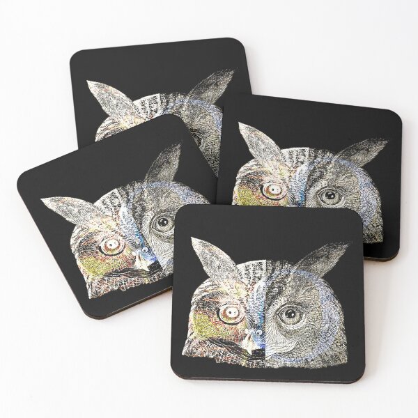 Item preview, Love Great graphic big owl face T-shirt designed and sold by ZhenKangFang.
