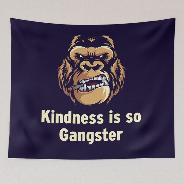 Item preview, Kindness is so Gangster designed and sold by randomorder.