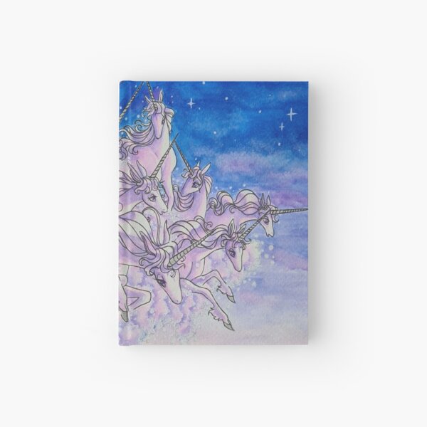 Unicorns in the sea part two Hardcover Journal