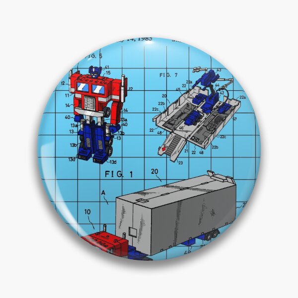 Item preview, Optimus Prime Toy Patente Autobots Cybertron! Robot G1 designed and sold by CloudCityC.