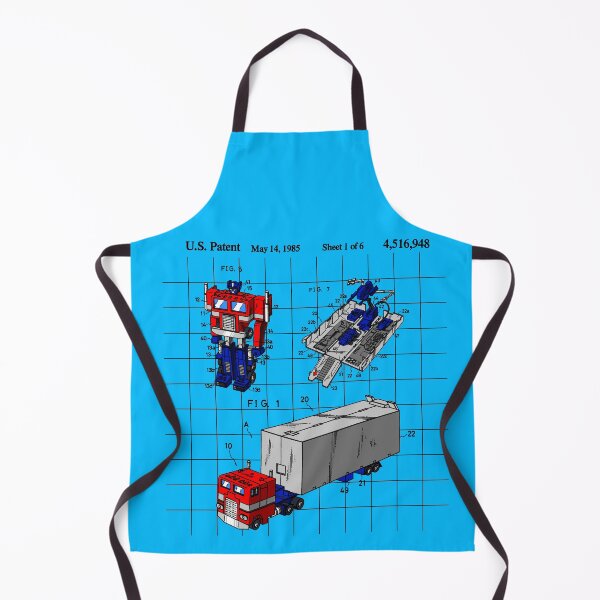 Item preview, Optimus Prime Toy Patent Autobots Cybertron! G1 Robot designed and sold by CloudCityC.