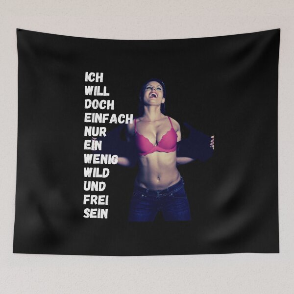 Artikelvorschau, Ich will doch einfach nur ein wenig wild und frei sein entworfen und verkauft von Momentfaenger.