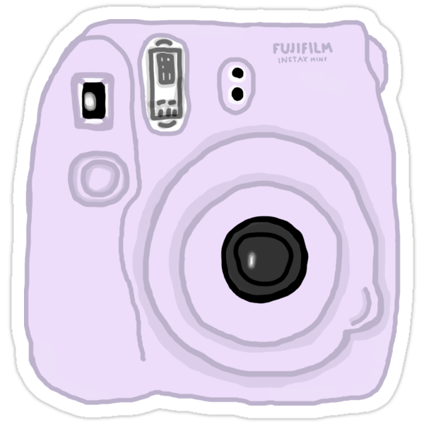 purple pastel polaroid tumblr stickers by trendingsticker redbubble