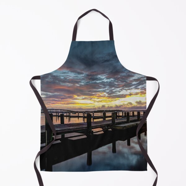 Item preview, Early morning sunrise at dock on the River designed and sold by Steven Kight.