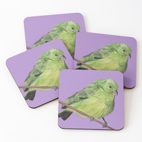 Item preview, Painted Bunting designed and sold by abirdtoldme.