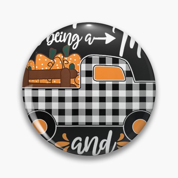Item preview, Happiness Is Being A Mom And Nanny Pumpkin Gift designed and sold by turiiamon.