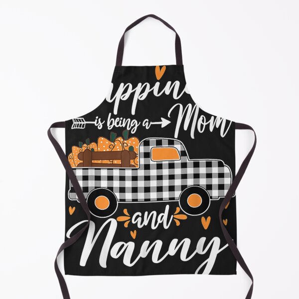 Item preview, Happiness Is Being A Mom And Nanny Pumpkin Gift designed and sold by turiiamon.