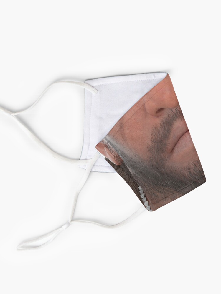 Alternate view of Barret Wallace mask Mask