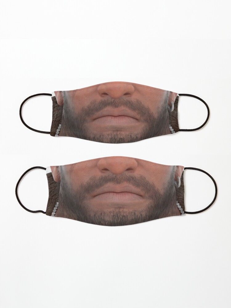 Alternate view of Barret Wallace mask Mask