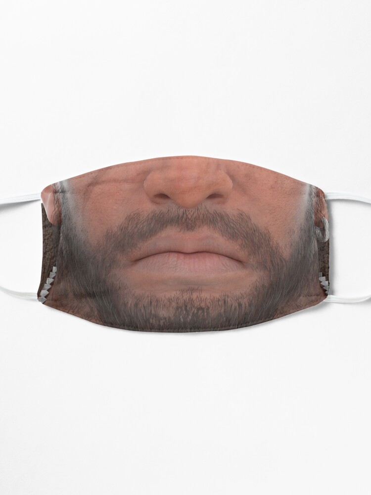 Alternate view of Barret Wallace mask Mask