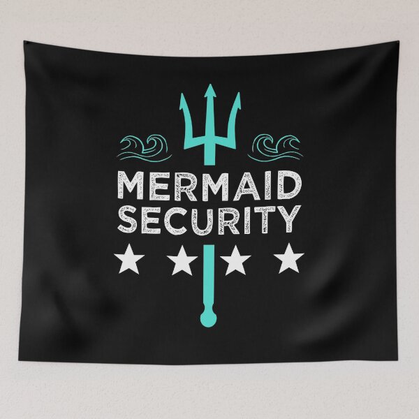 Item preview, Mermaid Security Merdad Merman designed and sold by azmndesigns.