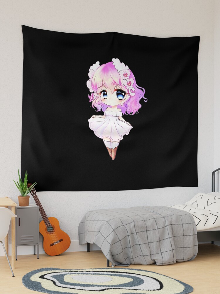  IBOBFBG Cute Kawaii Anime Cartoon Tapestry 60x40 inch