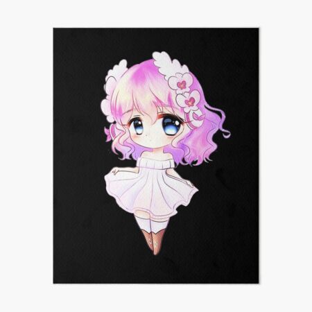 Jolie fille kawaii anime chibi | Impression rigide