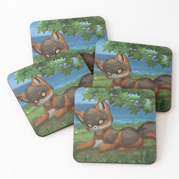 Item preview, Sea Breeze Island Fox designed and sold by Uluri.