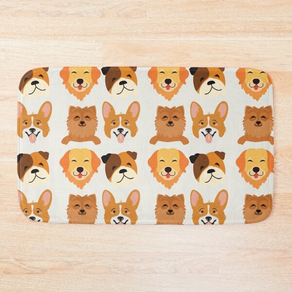 Item preview, Cute dogs face pattern designed and sold by Apoorv Choudhary.