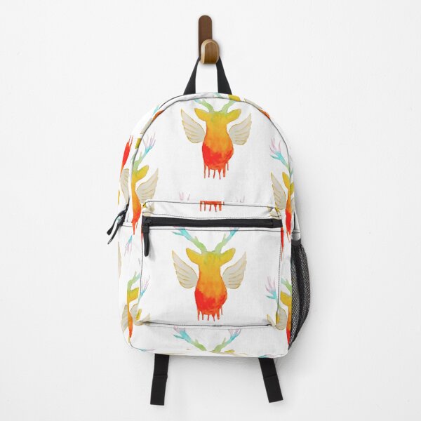 Item preview, Rainbow Chakra Angel Deer Silhouette designed and sold by - zackdrawsstuff -.