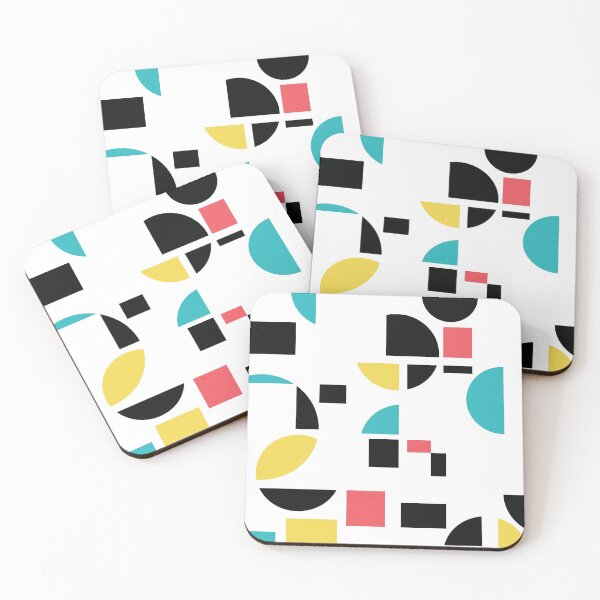 Item preview, Colorful, modern, trendy, fun, cheerful geometric graphic design designed and sold by theendup.