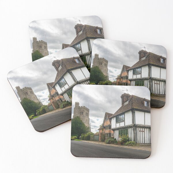 Artikelvorschau, Smarden Church und Ancient Cottage, Kent, Großbritannien entworfen und verkauft von SMartin.