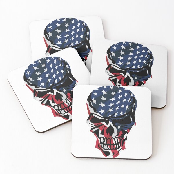 Item preview, American Flag Skull  designed and sold by kanugi.