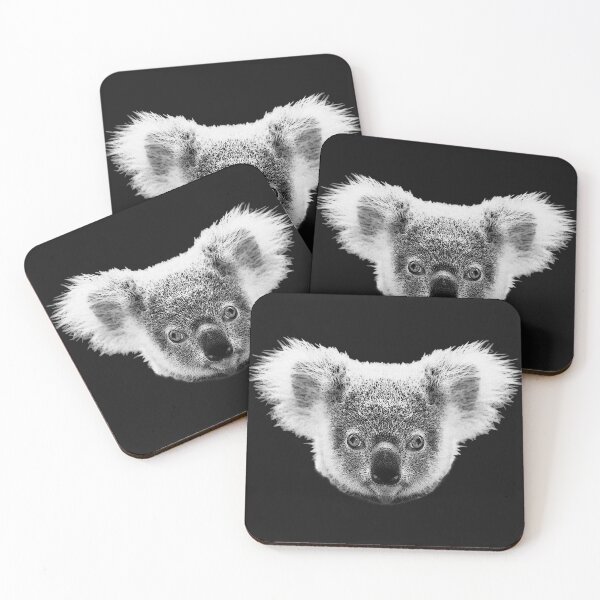 Artikelvorschau, koalakopf, australien, süße koalas, niedliches tierdesign mädchen entworfen und verkauft von Kirei-Lily.
