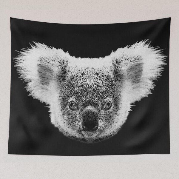 Item preview, koala head, australia, cute koalas, cute animal design girl designed and sold by Kirei-Lily.