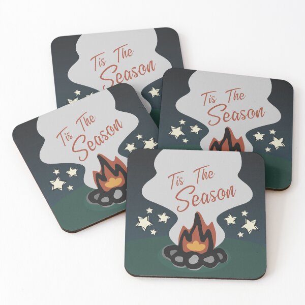 Item preview, Tis The Season For A Campfire Under The Stars designed and sold by Jelly Turnip.
