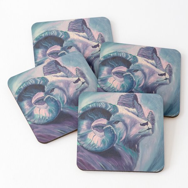 Item preview, Bighorn Sheep Oil Painting designed and sold by AjMillerArt.
