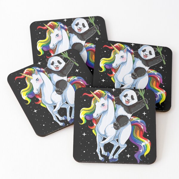 Item preview, Panda Shirts for Girls Riding Unicorn Pandicorn Women Gifts designed and sold by ZhenKangFang.