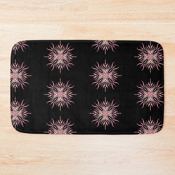 Item preview, Pink abstract fire mandala  designed and sold by mavagraphics.