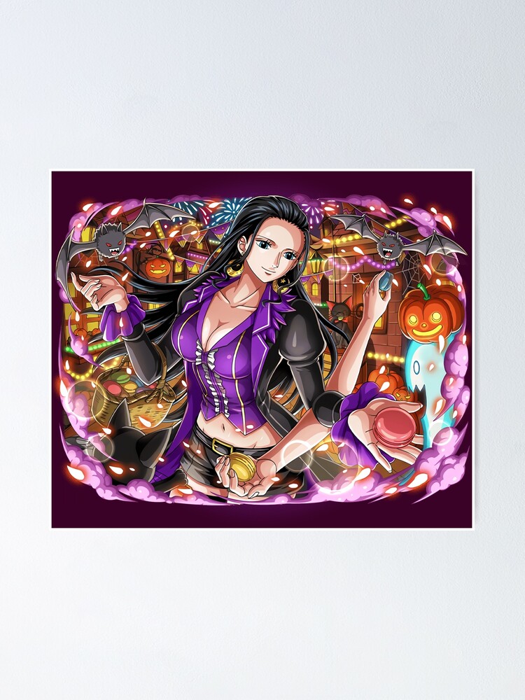 Nico Robin Halloween One Piece Poster By Two Piece Redbubble