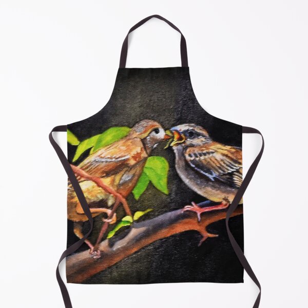 Item preview, Pair of Sparrow Bird designed and sold by Umama Tasnuva Aziz.