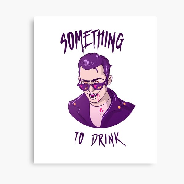 Something To Drink ! Canvas Print