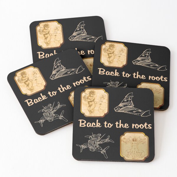Item preview, FPV drone-related design 'back to the roots' designed and sold by funpix-shop.